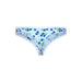 Magic Silk Sweet Treats Crotchless Thong with Lube Blueberry S/M