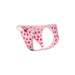 Magic Silk Sweet Treats Split Back & Crotchless Panty with Lube Strawberry L/XL