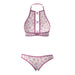 Magic Silk Daisy Halter Bralette & Panty Set Daisy Print L/XL