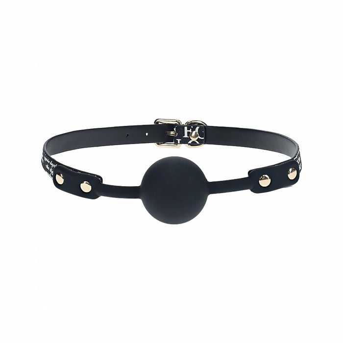 Ouch! International New York Collection Silicone Ball Gag