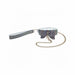 Ouch! International Paris Collection Collar with Leash Black