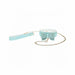 Ouch! International Paris Collection Collar with Leash Blue