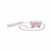 Ouch! International Paris Collection Collar with Leash Pink