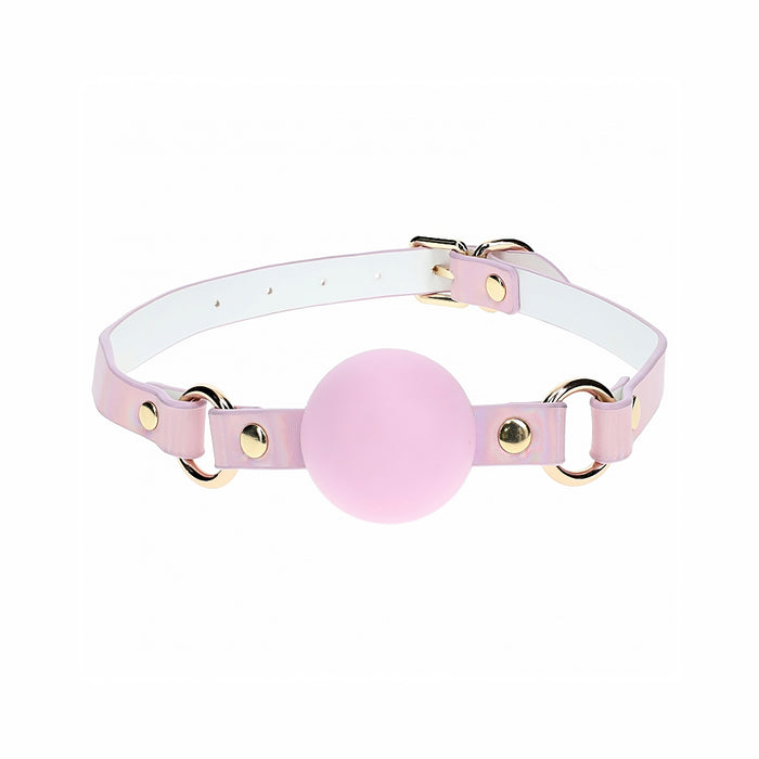 Ouch! Paris Collection Silicone Ball Gag Pink