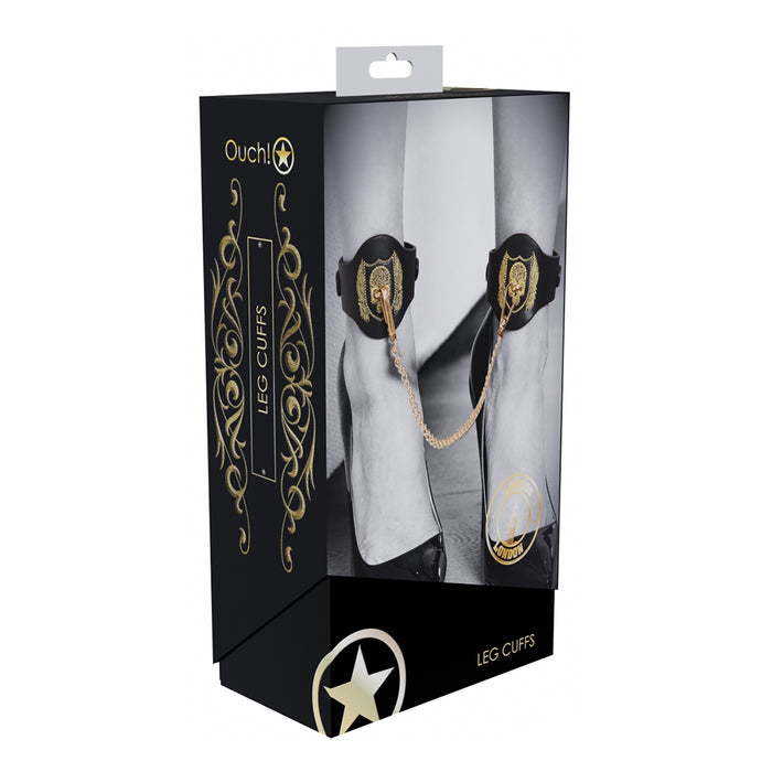 Ouch! International London Collection Leg Cuffs