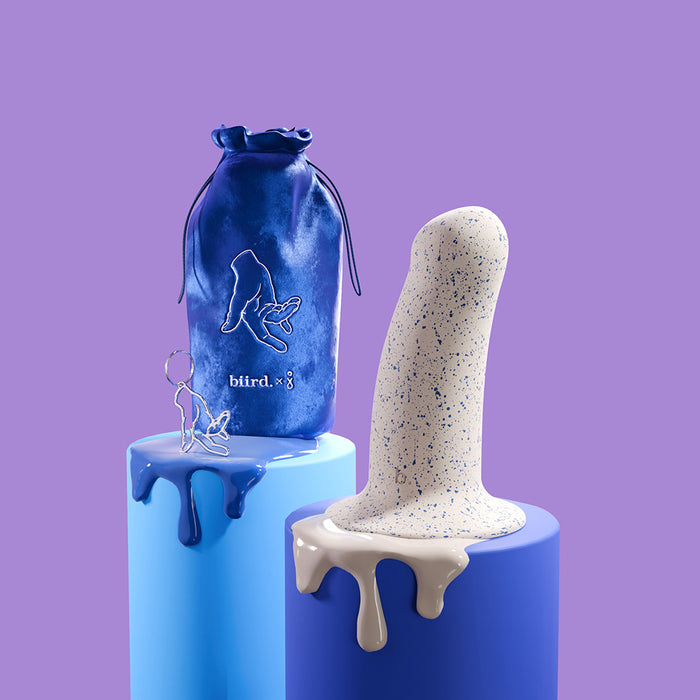 Biird Boo 5.5 in. Soft Silicone Dildo with Suction Cup Base Jouissance Club Edition