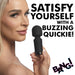 BANG! 10X Mini Silicone Wand Black