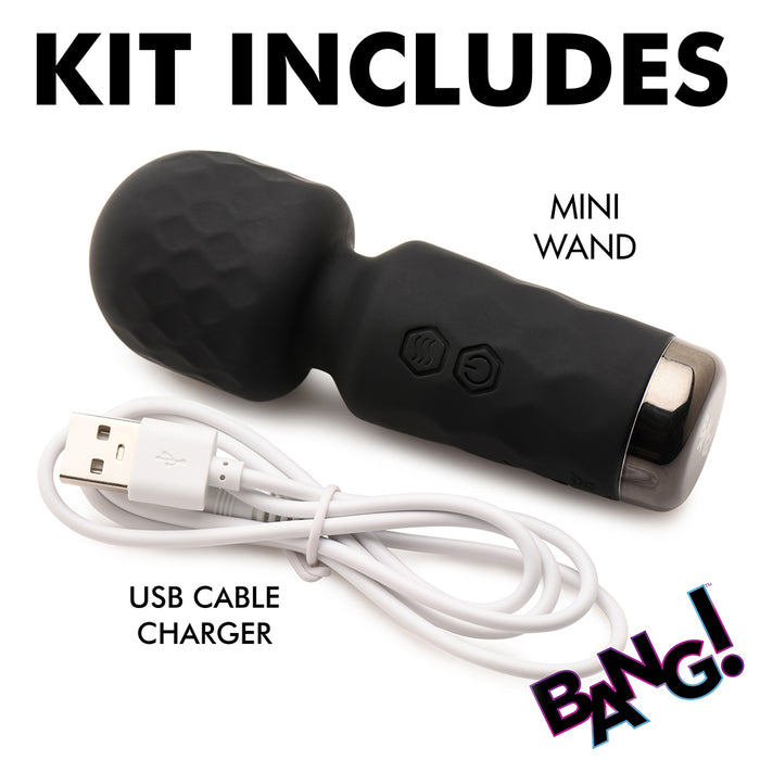 BANG! 10X Mini Silicone Wand Black