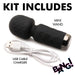 BANG! 10X Mini Silicone Wand Black