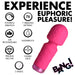 BANG! 10X Mini Silicone Wand Pink
