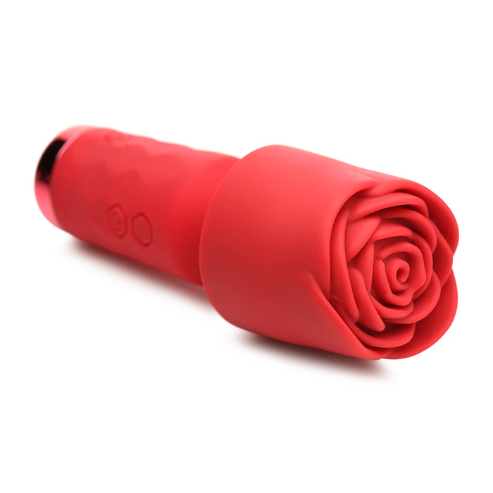 Bloomgasm Pleasure Rose-Petite Mini Silicone Rose Wand