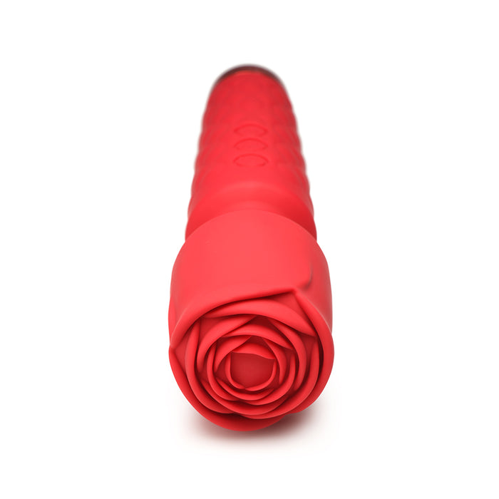Bloomgasm Pleasure Rose 10X Silicone Wand with Rose Attachment