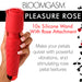 Bloomgasm Pleasure Rose 10X Silicone Wand with Rose Attachment
