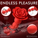 Bloomgasm Rose Twirl 10X Vibrating & Rotating Silicone Anal Beads