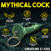 Creature Cocks Cockness Monster Silicone Keychain