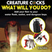 Creature Cocks King Cobra Silicone Keychain