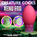 Creature Cocks XL Xeno Egg Glow-in-the-Dark Silicone Egg