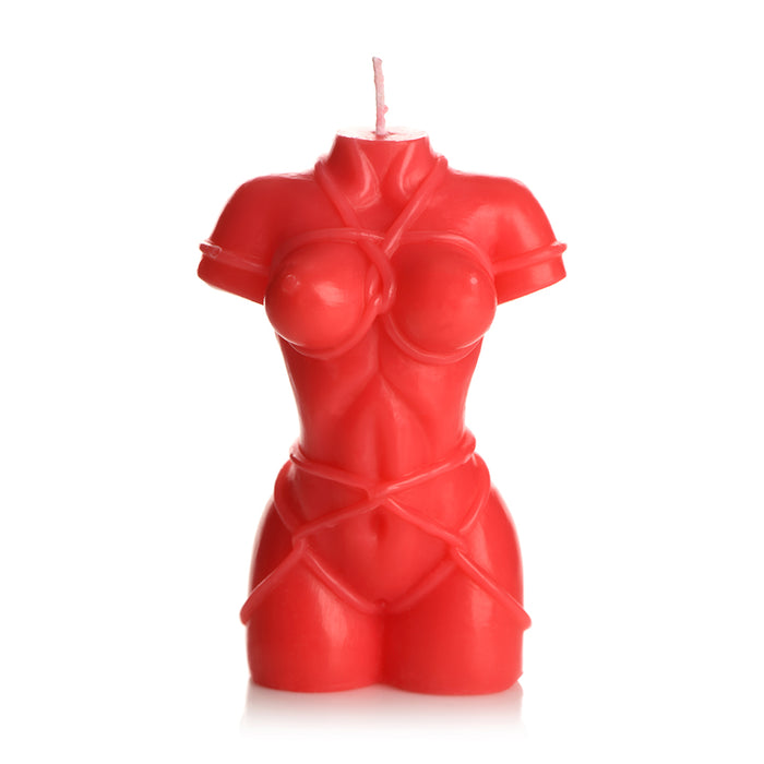 Master Series Bound Goddess Drip Candle Red