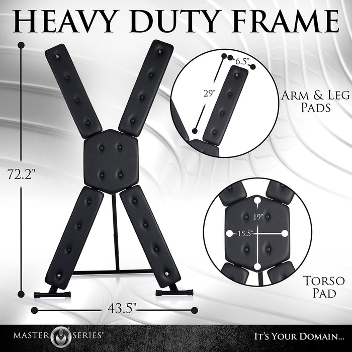 Master Series St. Andrew's Cross Deluxe (Dropship Only)
