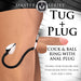 Master Series Tug + Plug Cock & Ball Ring with Anal Plug