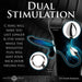 Master Series Tug + Plug Cock & Ball Ring with Anal Plug