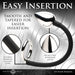 Master Series Tug + Plug Cock & Ball Ring with Anal Plug