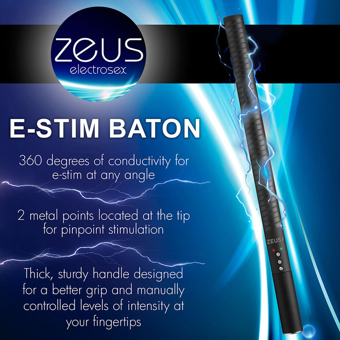 Zeus Electrosex E-Stim Baton