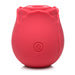 Bloomgasm 10X Wild Rose Silicone Suction Clit Stimulator Red