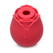 Bloomgasm 10X Wild Rose Silicone Suction Clit Stimulator Red