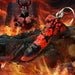 Creature Cocks Fire Demon Keychain
