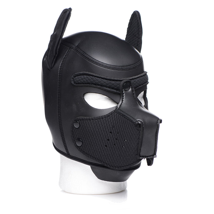 Master Series Spike Neoprene Puppy Hood Black
