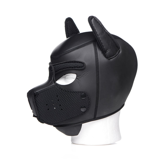 Master Series Spike Neoprene Puppy Hood Black