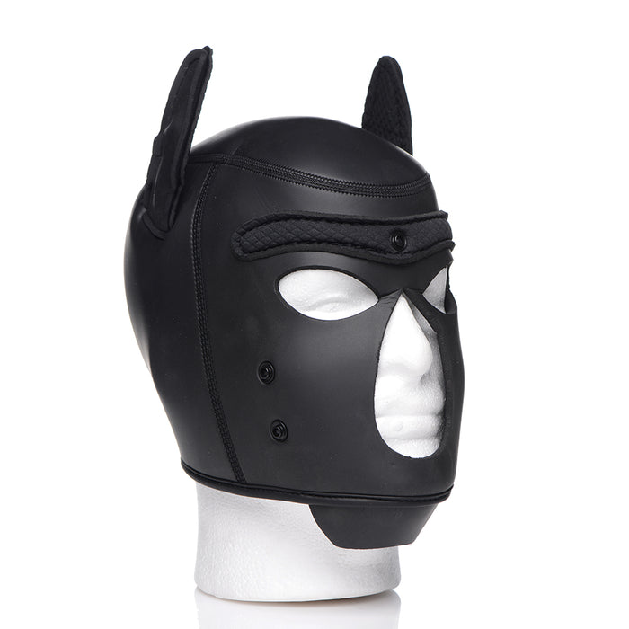 Master Series Spike Neoprene Puppy Hood Black