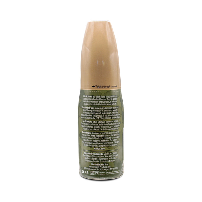Gun Oil Natural Water-Based Lubricant 2 oz.