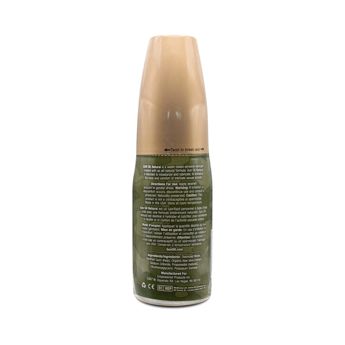 Gun Oil Natural Water-Based Lubricant 4 oz.