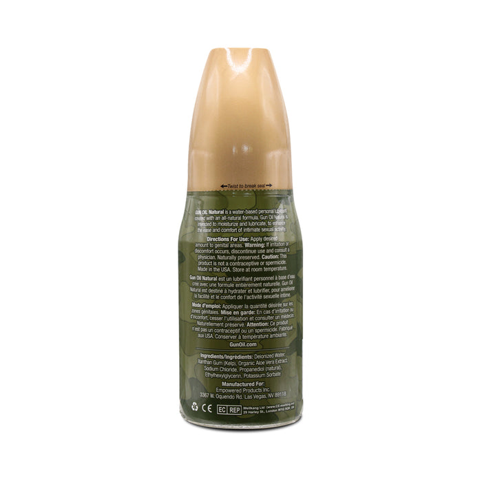 Gun Oil Natural Water-Based Lubricant 8 oz.