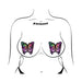 Pastease Butterfly Melt Trippy Glitter Rainbow Nipple Pasties