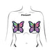 Pastease Butterfly Rainbow Twinkle Velvet Full Breast Covers Support Tape