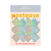 Pastease Petite Plus X Holographic Silver Cross Nipple Pasties
