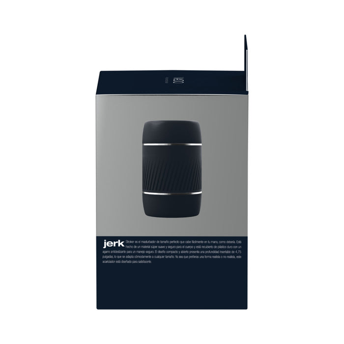 VeDO Jerk Masturbation Sleeve Black with Clear Sleeve
