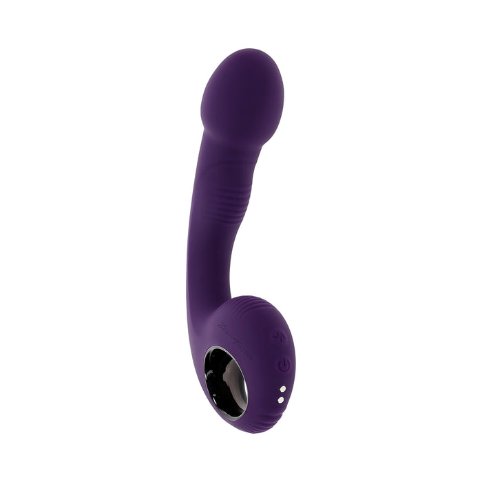 Zero Tolerance Rip Curl Rechargeable Silicone Vibrator Purple