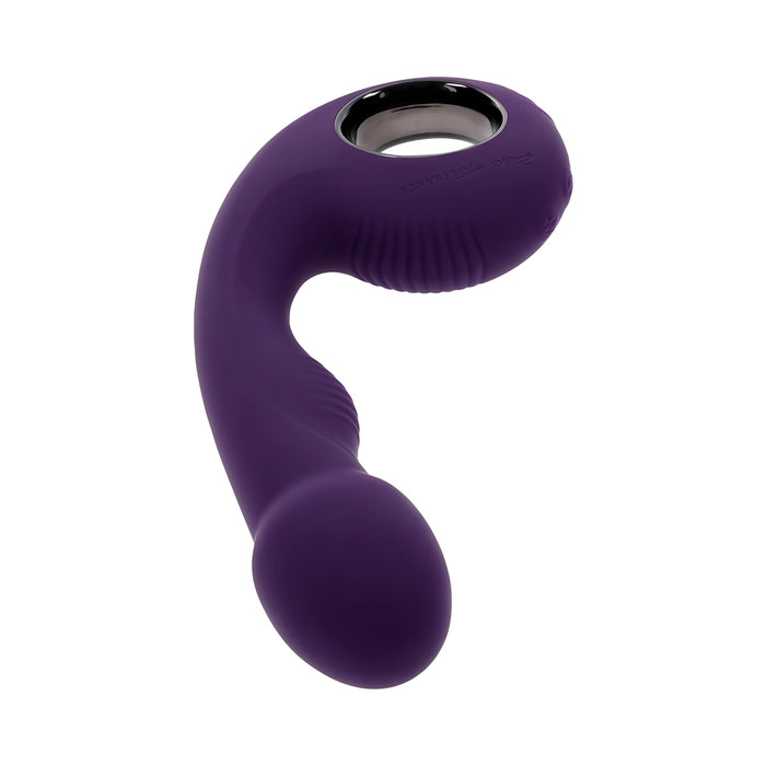Zero Tolerance Rip Curl Rechargeable Silicone Vibrator Purple