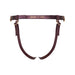 Strap-On-Me Leatherette Harness Generous One Size Aubergine