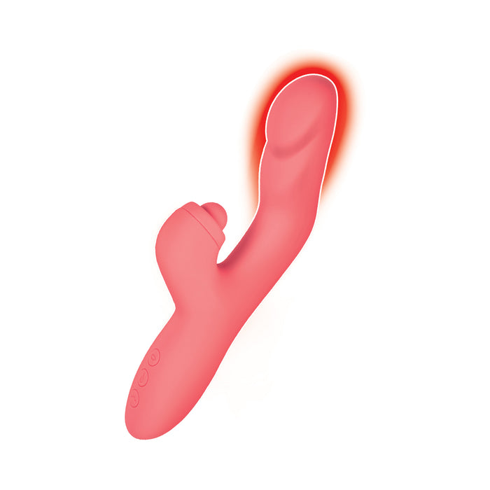 Goddess Heat Up Tapping Massager Coral