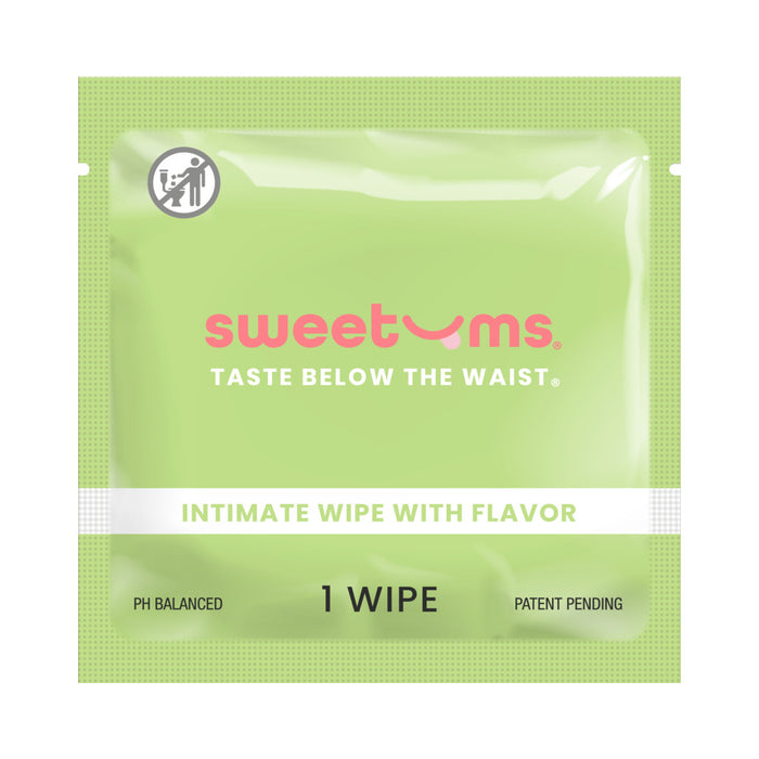 Sweetums Intimate Wipes Watermelon Flavor 10-Pack