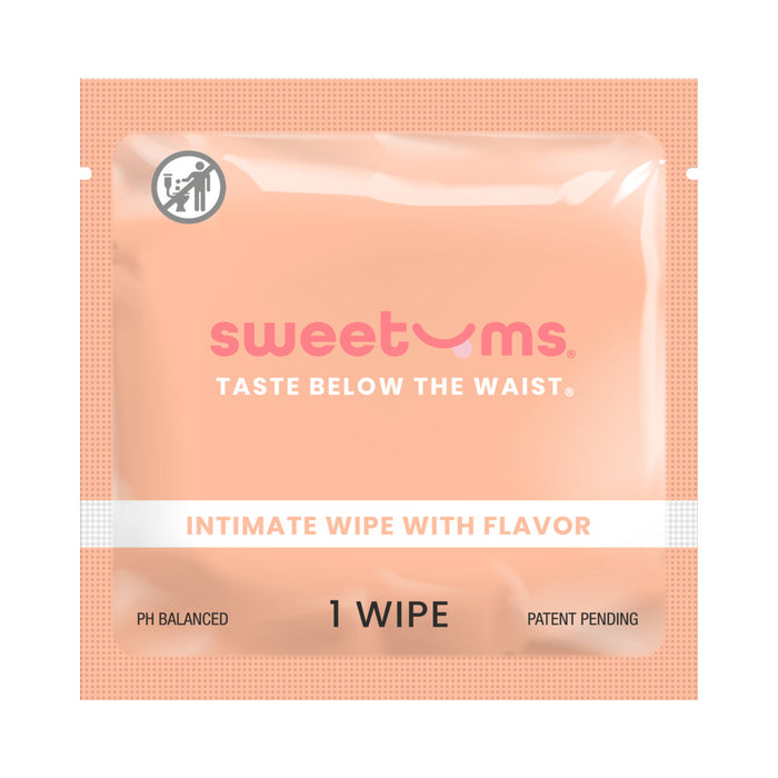 Sweetums Intimate Wipes Mango Flavor 10-Pack