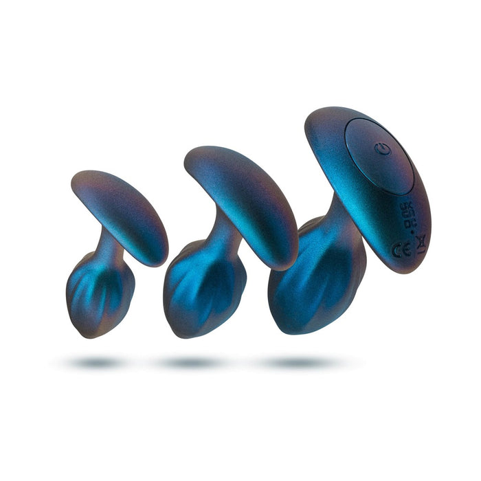 Anal Adventures Matrix Cosmos Plug Kit Lunar Blue