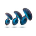Anal Adventures Matrix Cosmos Plug Kit Lunar Blue
