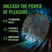 M for Men Dome X Vibrating Masturbator Black