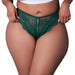 Magic Silk Evermore Split Crotch Panty Emerald Queen Size